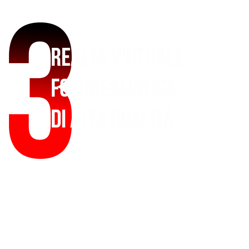 Realtà virtuale fotorealistica di altà qualità