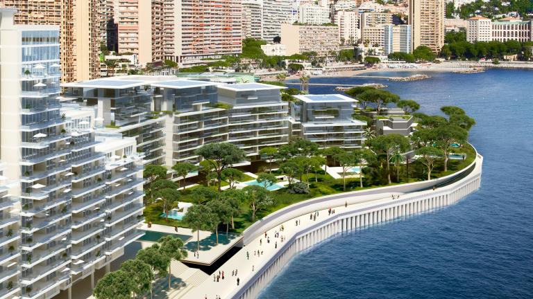 Immagini virtuali fotorealistiche di Extension en Mar a Montecarlo