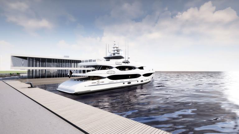 Presentazione virtuale immersiva di Yacht design